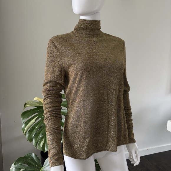 Philosophy Di Lorenzo Serafini Long Sleeve Gold Sz 10 US NWT❤️ - Picture 2 of 8